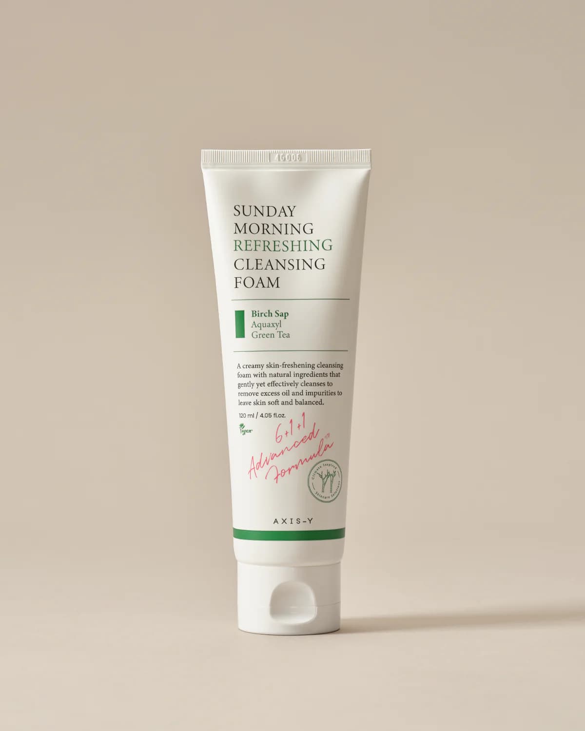 Axis-Y Sunday Morning Refreshing Cleansing Foam 120ml
