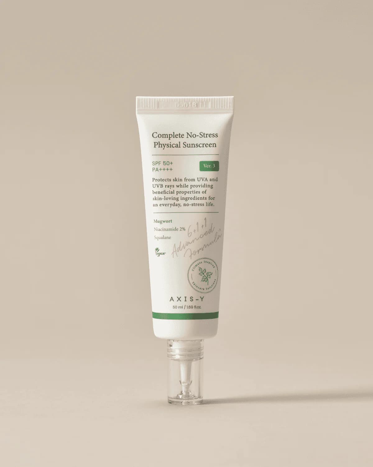 Axis-Y Complete No-Stress Physical Sunscreen V.3 50ml