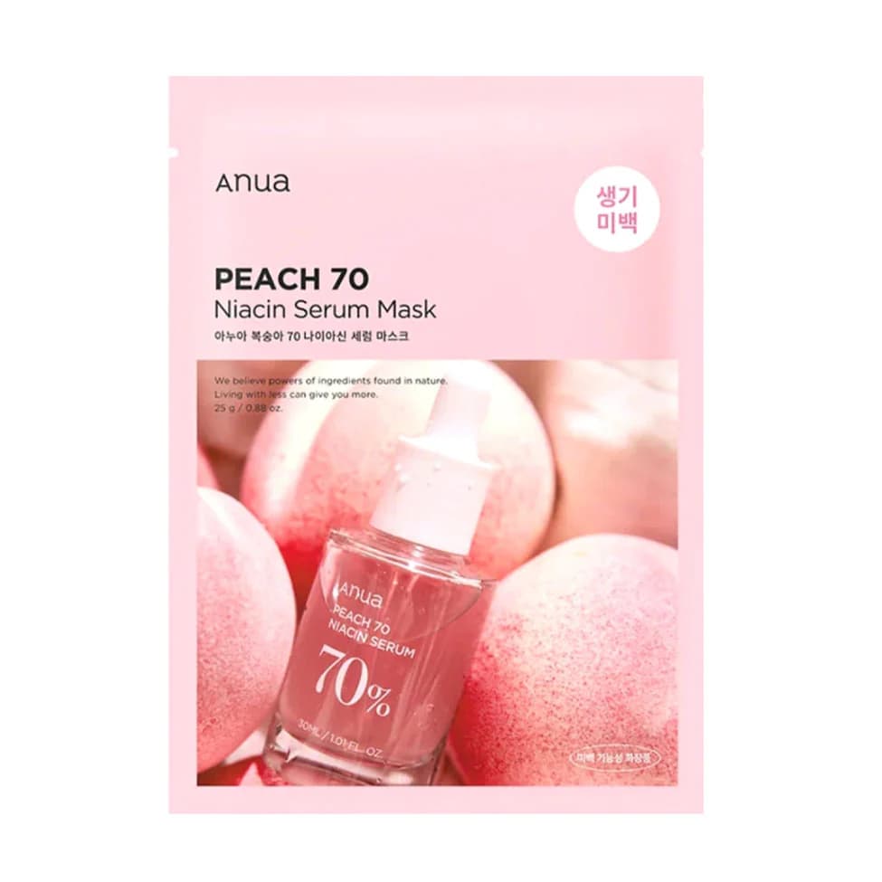 ANUA Peach 70 Niacin Serum Mask