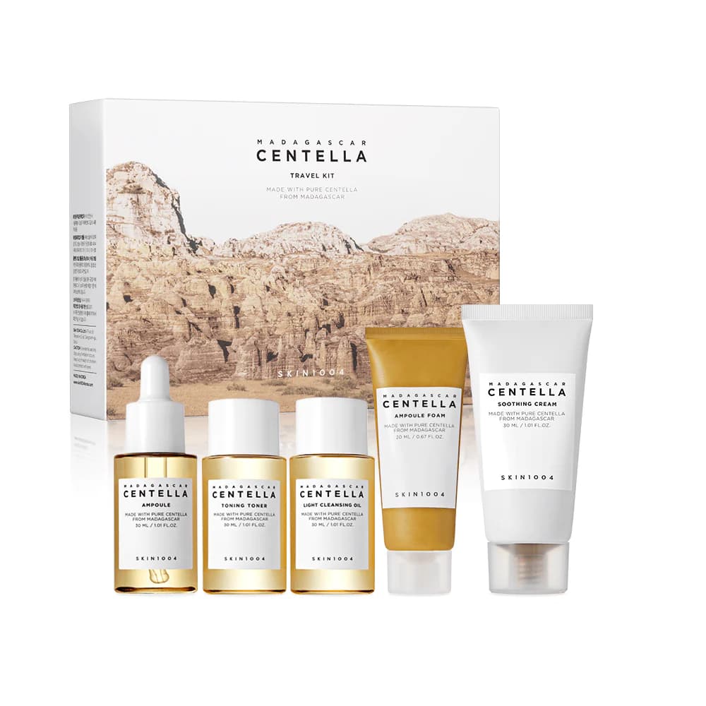 SKIN1004 Madagascar Centella Travel Kit 5pcs Full Rouine